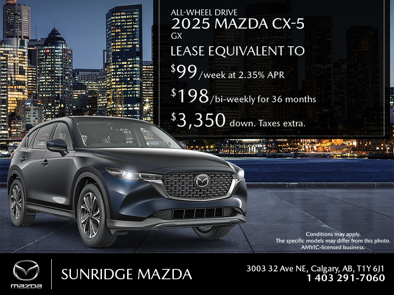 Get the 2025 Mazda CX-5
