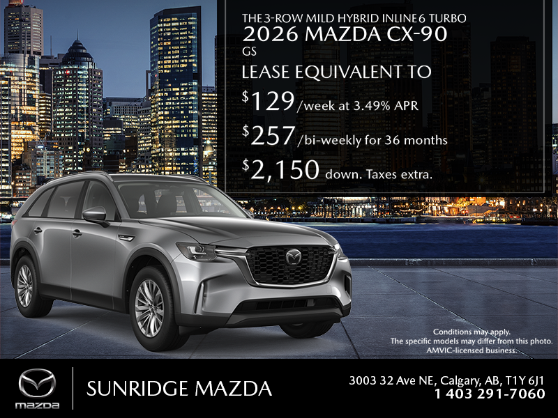Get the 2026 Mazda CX-90 Mild Hybrid