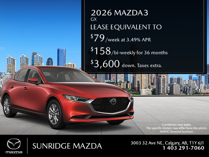 2026 Mazda3