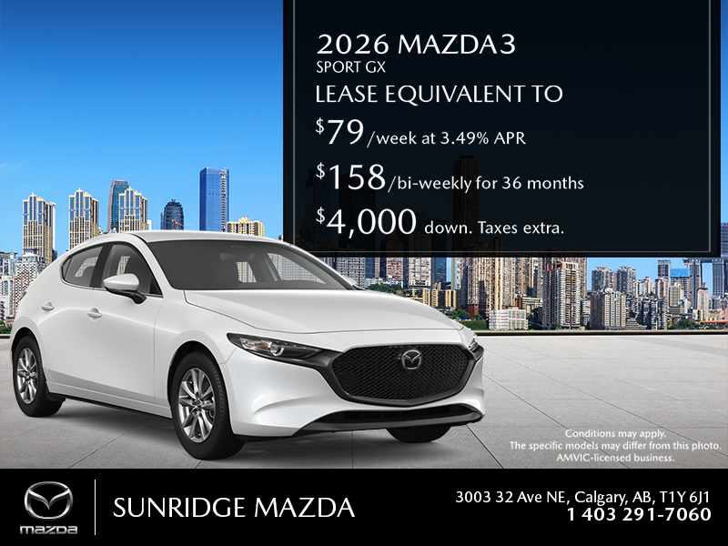 2026 Mazda3 Sport