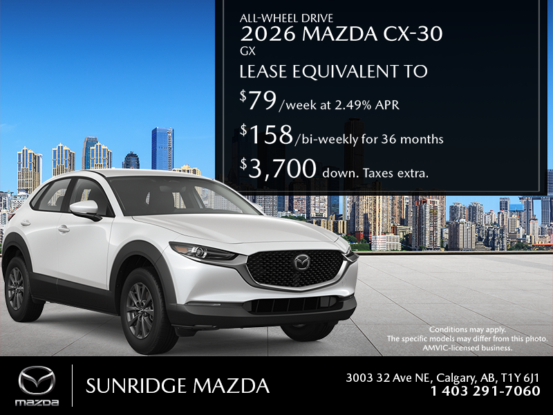 2026 Mazda CX-30