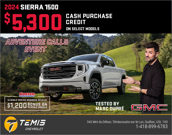 The 2024 GMC Sierra 1500