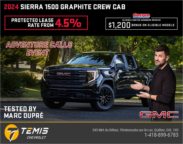 The 2024 GMC Sierra 1500 Graphite