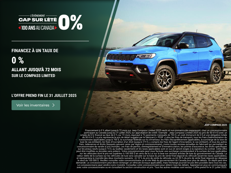 L'événement mensuel de Jeep