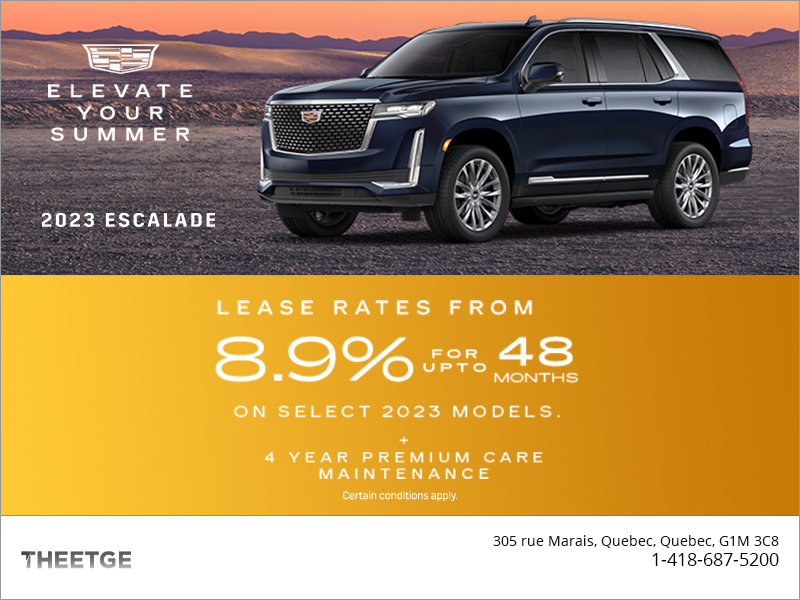 Theetge Cadillac | The 2023 Escalade Luxury