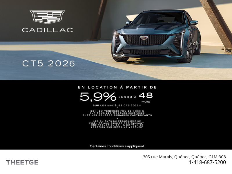 Cadillac CT5 2026