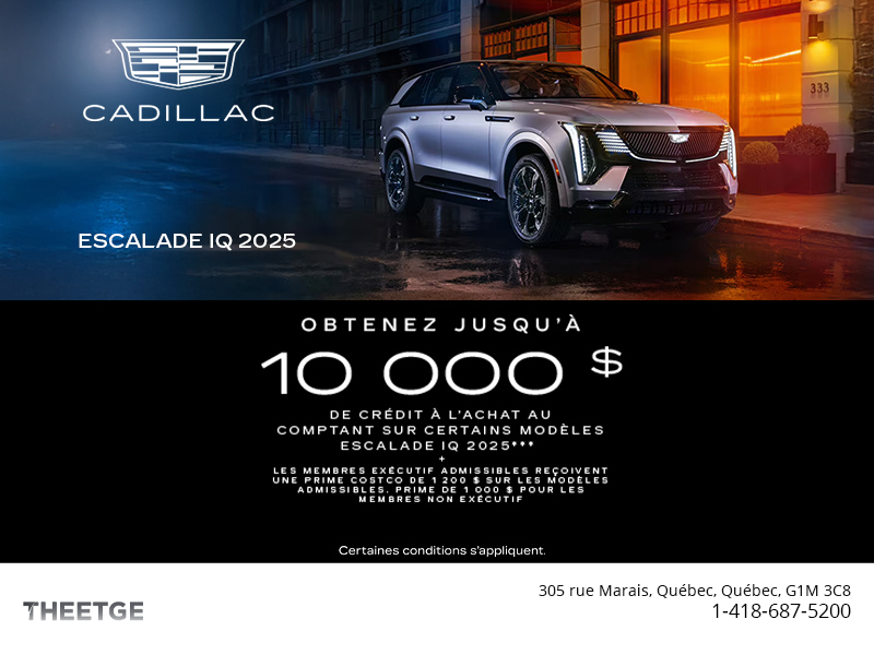 Cadillac Escalade IQ 2025