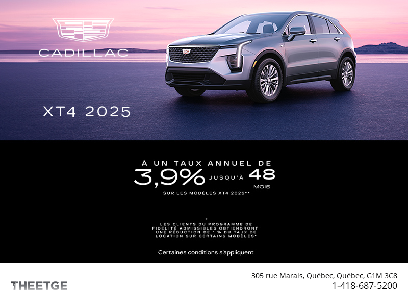 Cadillac XT4 2025