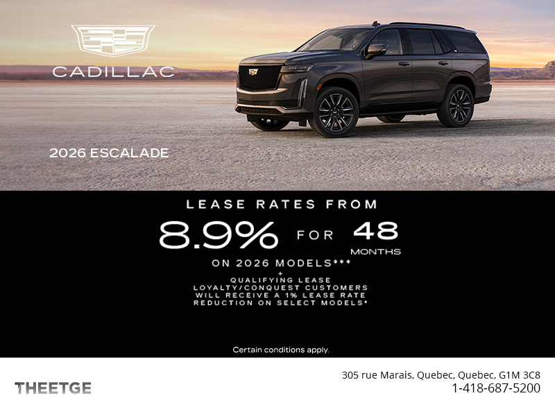 2026 Cadillac Escalade