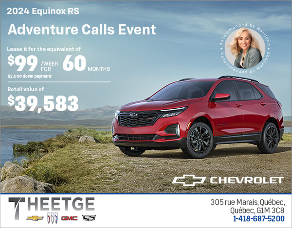 Get the 2024 Chevrolet Equinox