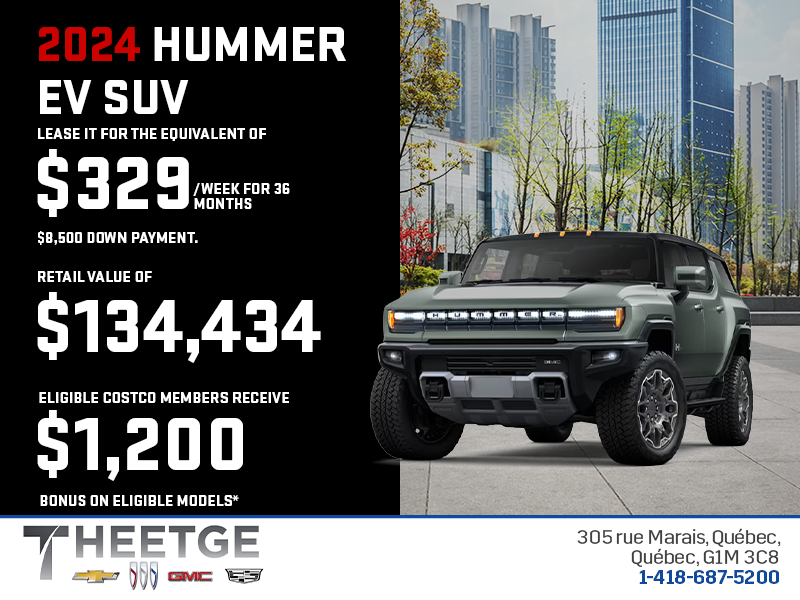 The 2024 GMC Hummer EV