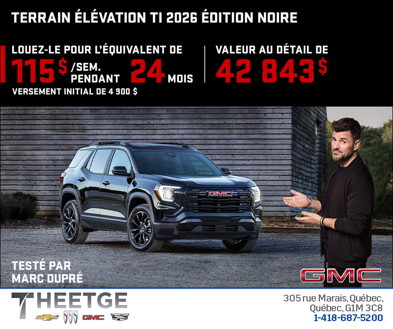 Le GMC Terrain 2026
