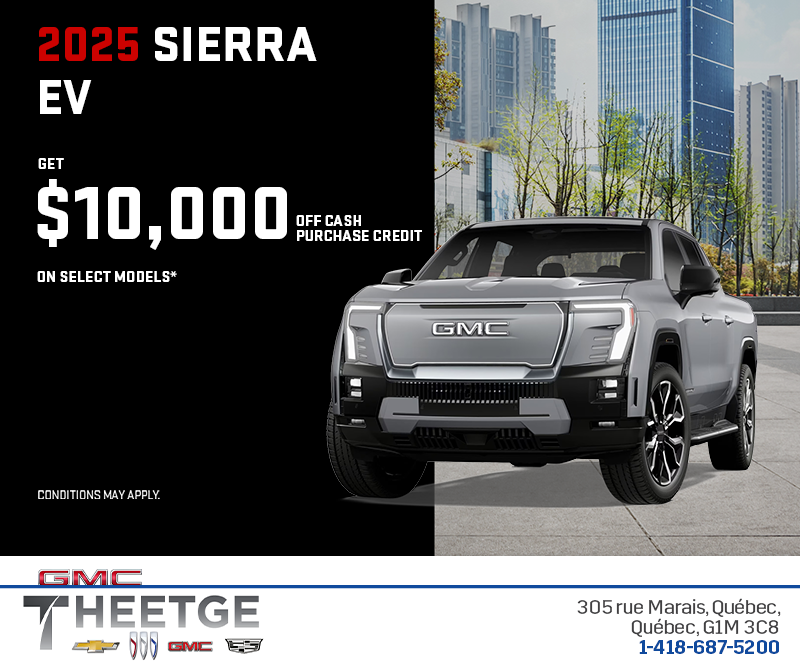 The 2025 GMC Sierra EV