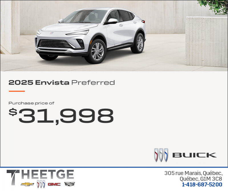 Get the 2025 Buick Envista