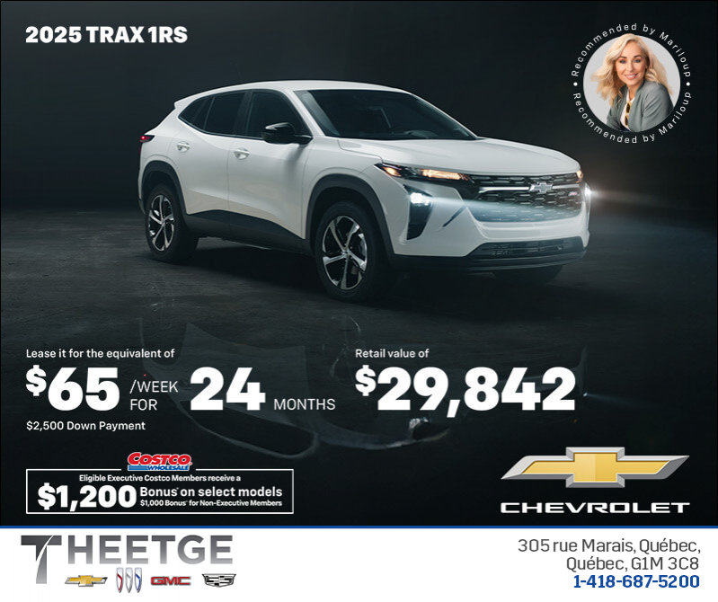 Get the 2025 Chevrolet Trax