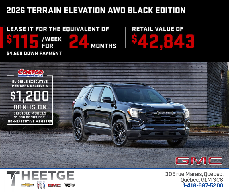 The 2026 GMC Terrain