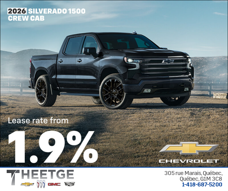 Get the 2026 Chevrolet Silverado 1500