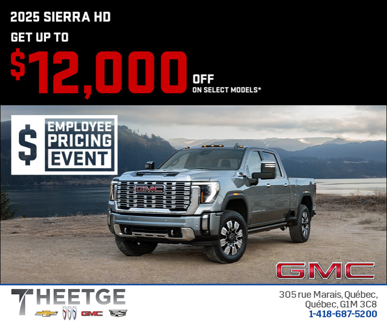The 2025 GMC Sierra HD
