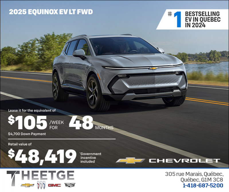 Get the 2025 Chevrolet Equinox EV