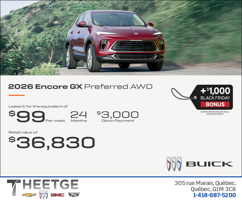 Get the 2026 Buick Encore GX