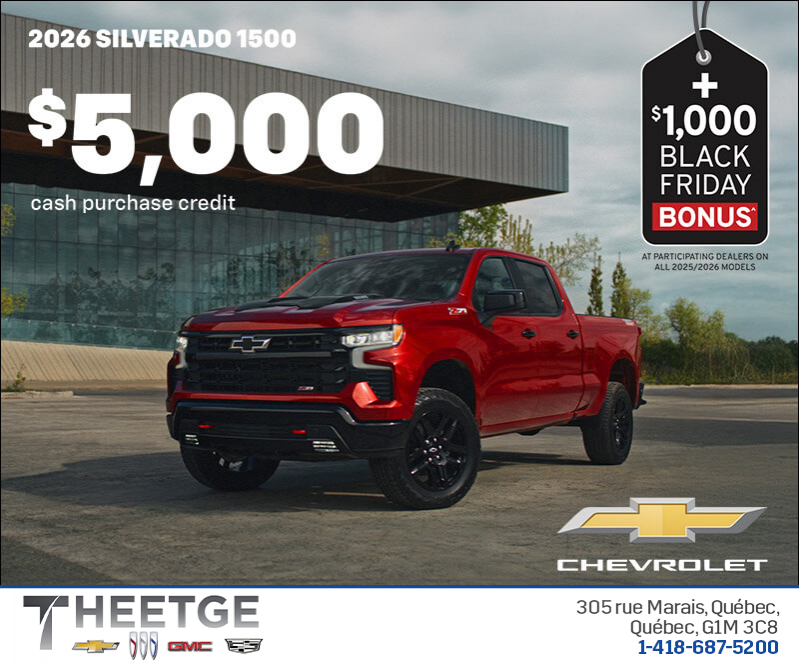 Get the 2026 Chevrolet Silverado 1500