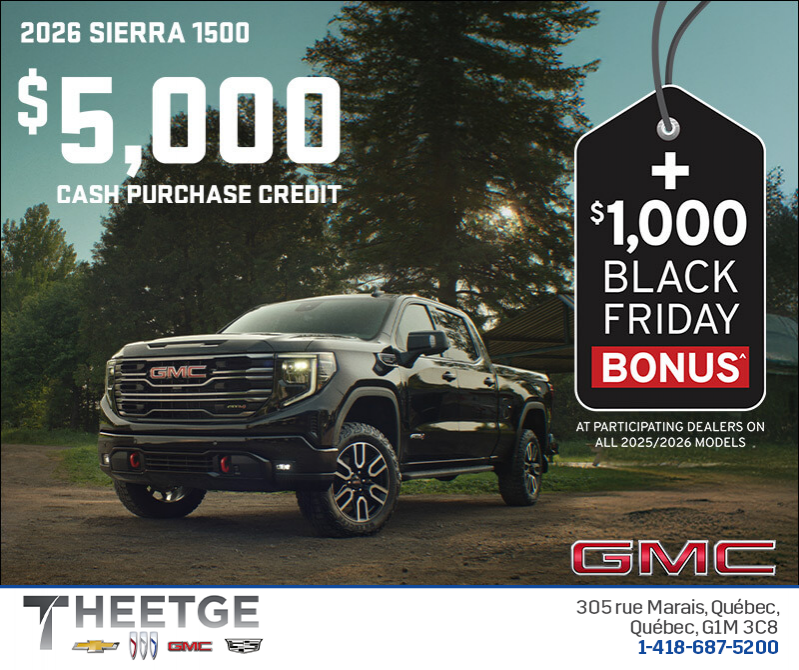 The 2026 GMC Sierra 1500