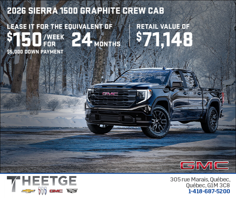 The 2026 GMC Sierra 1500