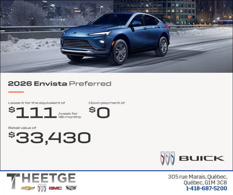 Get the 2026 Buick Envista