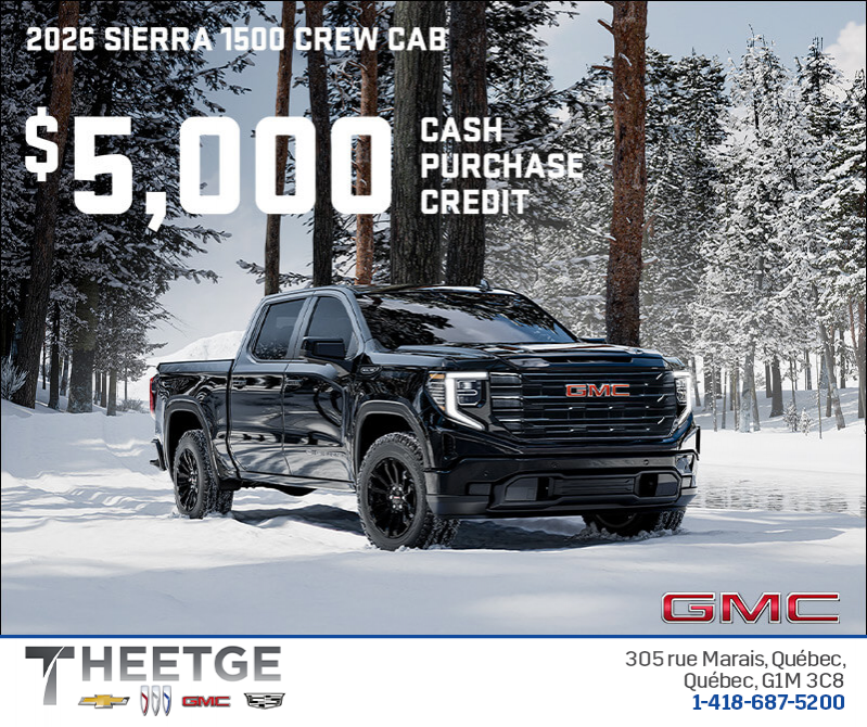 The 2026 GMC Sierra 1500