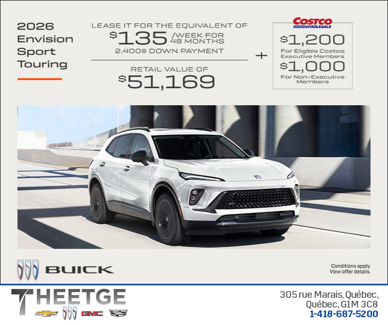 Get the 2026 Buick Envision
