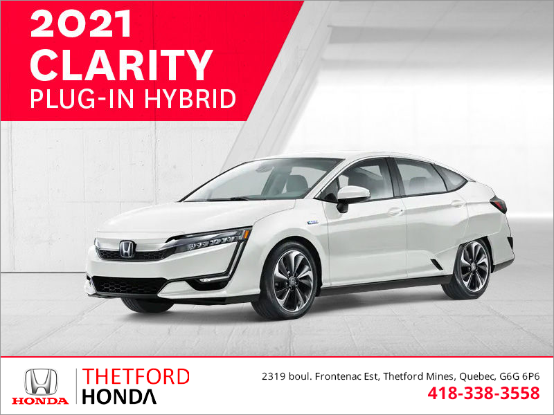 Get the 2021 Honda Clarity!