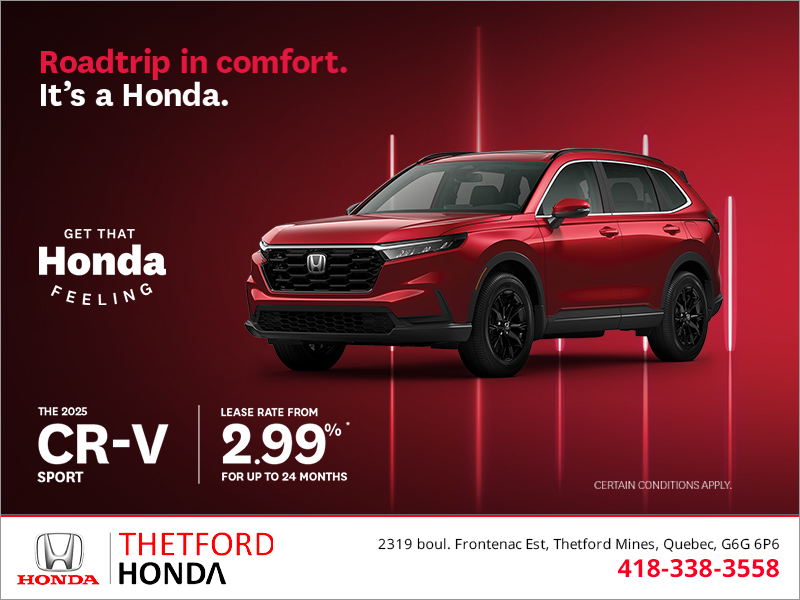 Get the 2025 Honda CR-V!