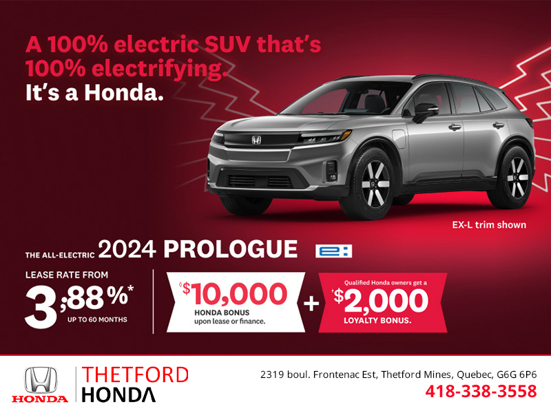 Get the 2024 Honda Prologue!