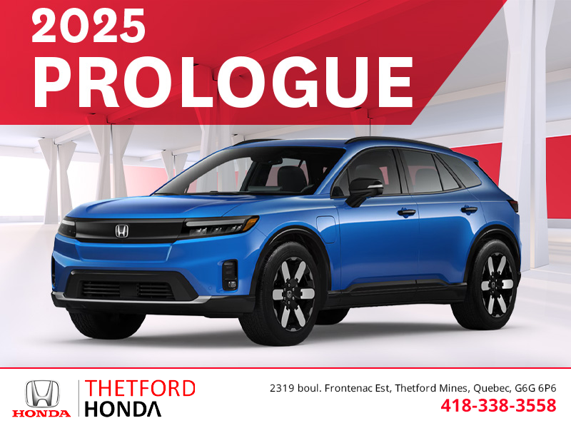 Get the 2025 Honda Prologue!