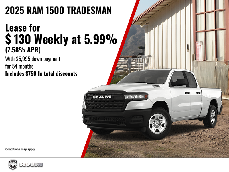 Get the 2025 RAM 1500