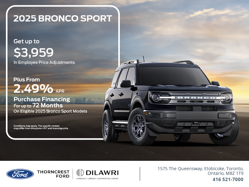 2025 Ford Bronco Sport