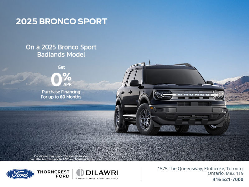 2025 Ford Bronco Sport
