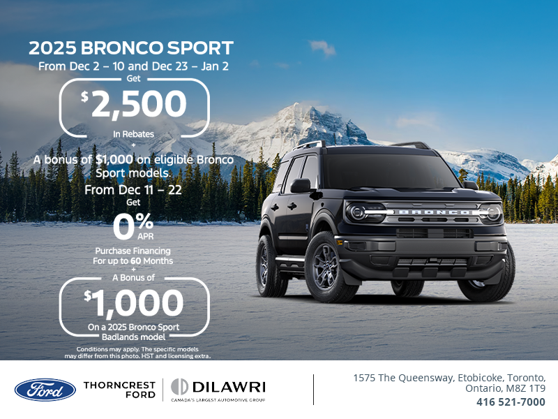 2025 Ford Bronco Sport