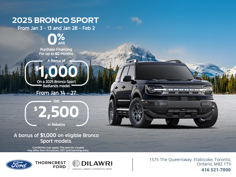 2025 Ford Bronco Sport