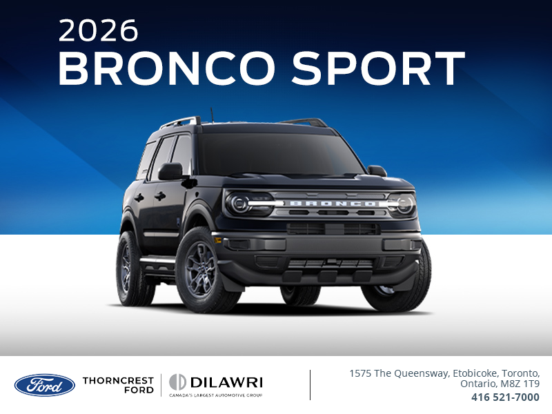 2026 Ford Bronco Sport