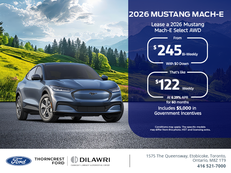 2026 Ford Mustang Mach-E