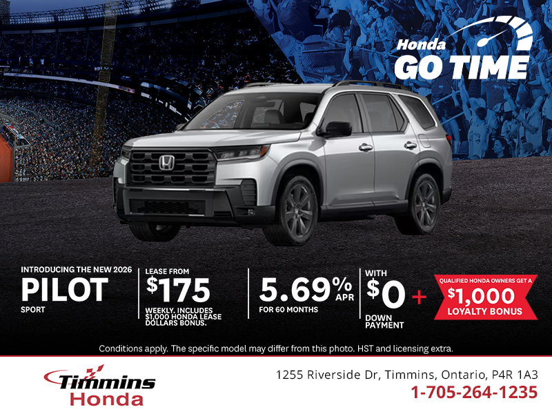 Get the 2026 Honda Pilot