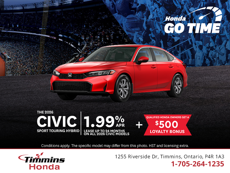 Get the 2026 Honda Civic Hybrid!