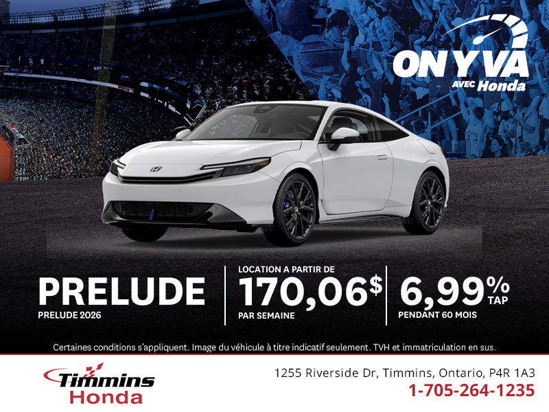 Procurez-vous la Honda Prelude 2026 !