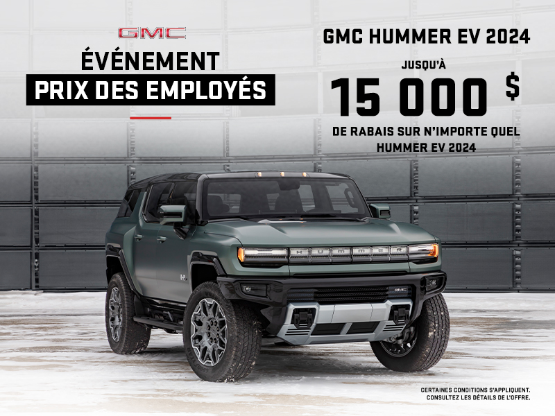 Le 2024 GMC Hummer VE