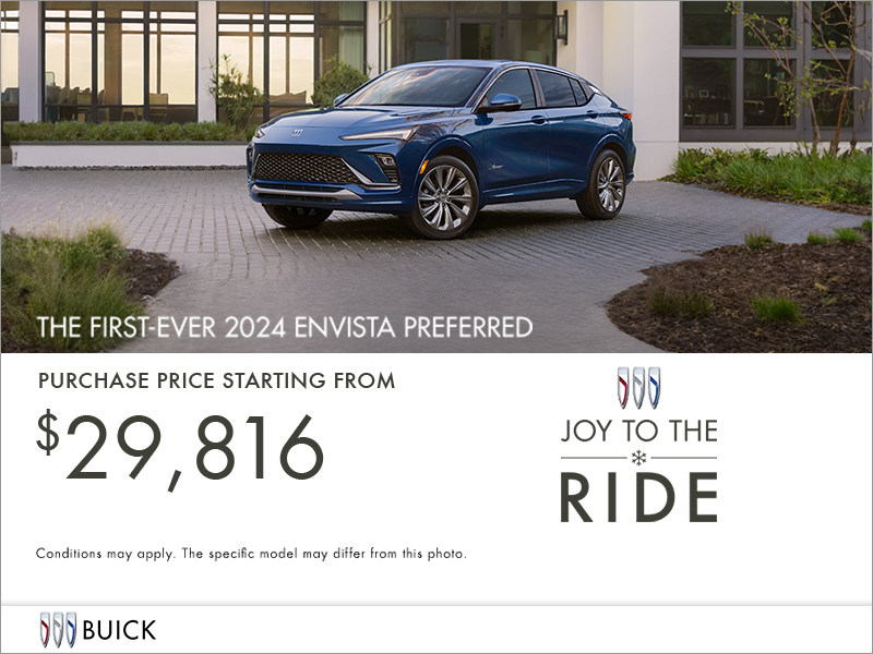 Get the 2024 Buick Envista Lounsbury Miramichi in Miramichi