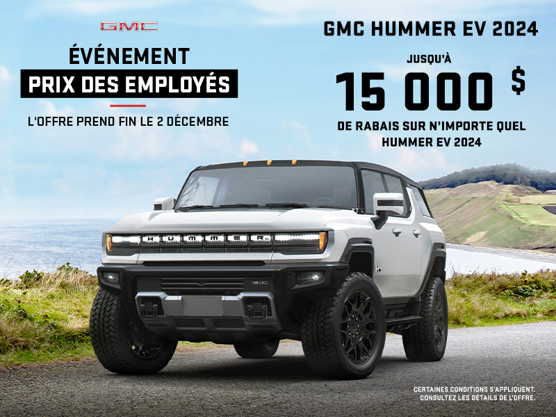 Le 2024 GMC Hummer VE