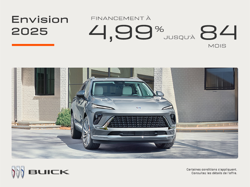 Procurez-vous le Buick Envision 2025