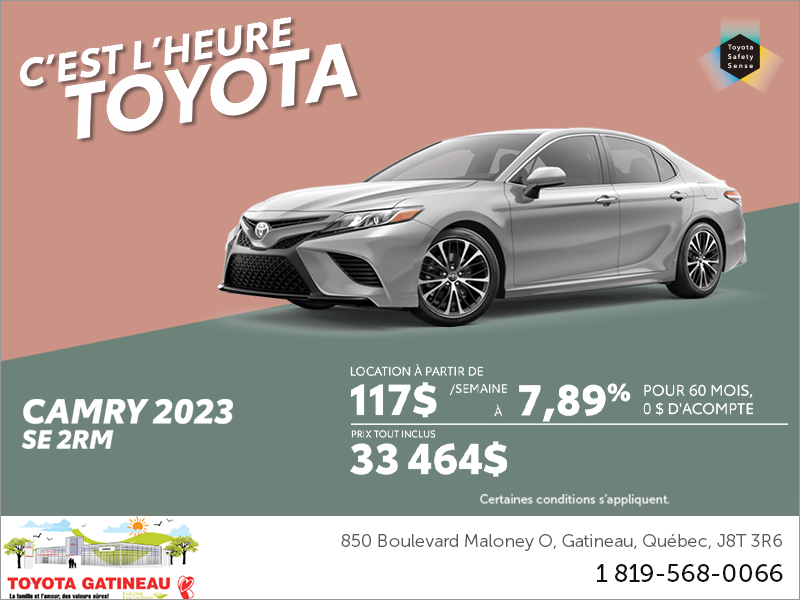 Toyota Gatineau | Toyota Camry 2023