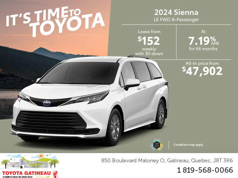 2024 Toyota Sienna Hybrid